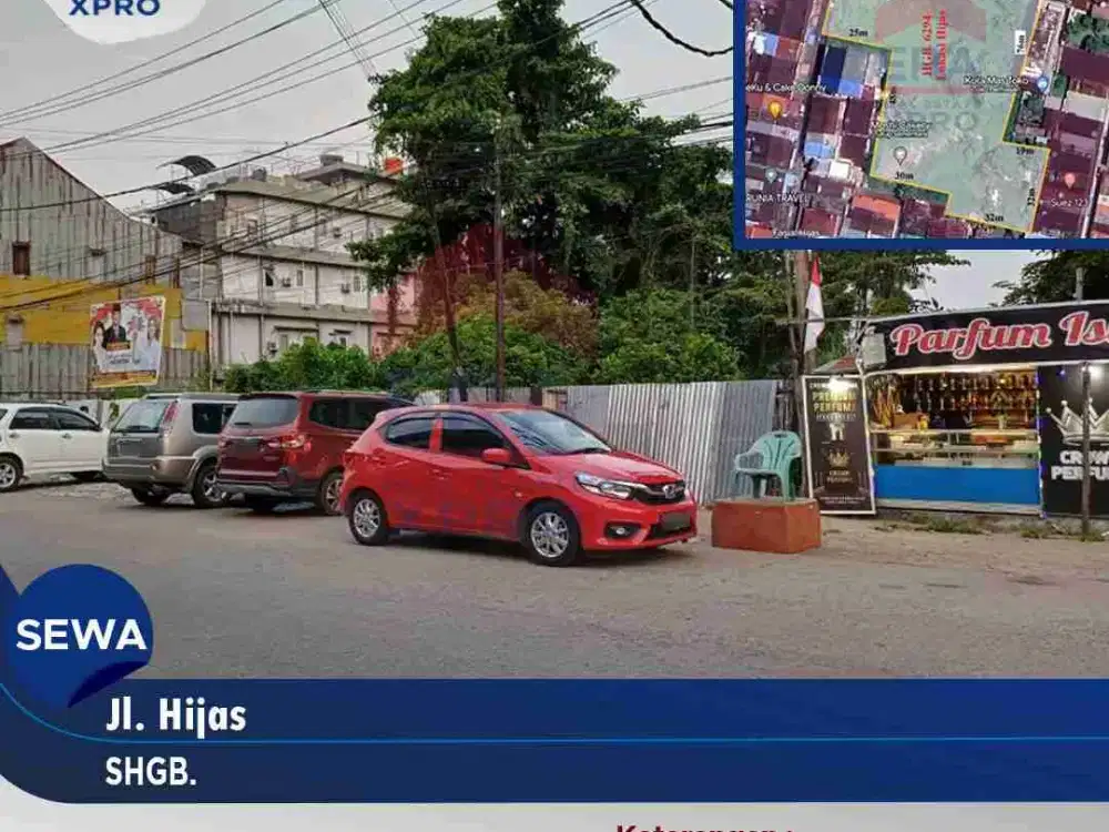 Tanah luas strategis siap bangun kota Pontianak, Jl. Hijas
