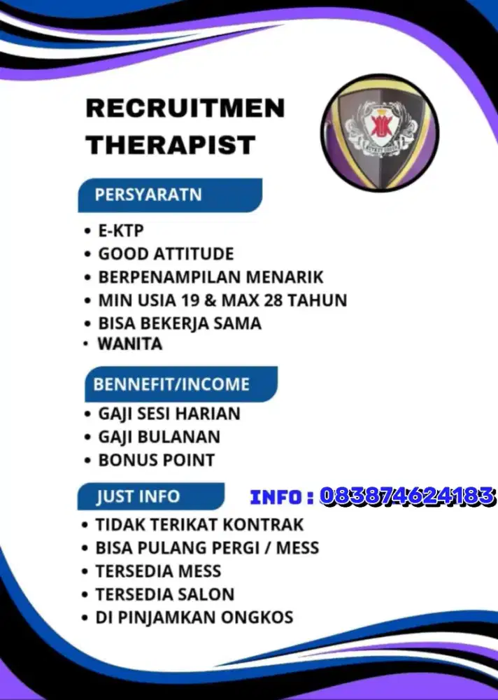 Info loker khusus Wanita