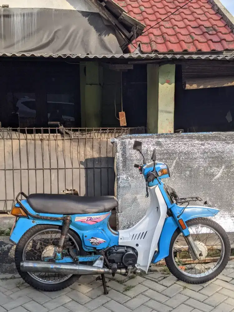 Suzuki RC100 Asli Biru