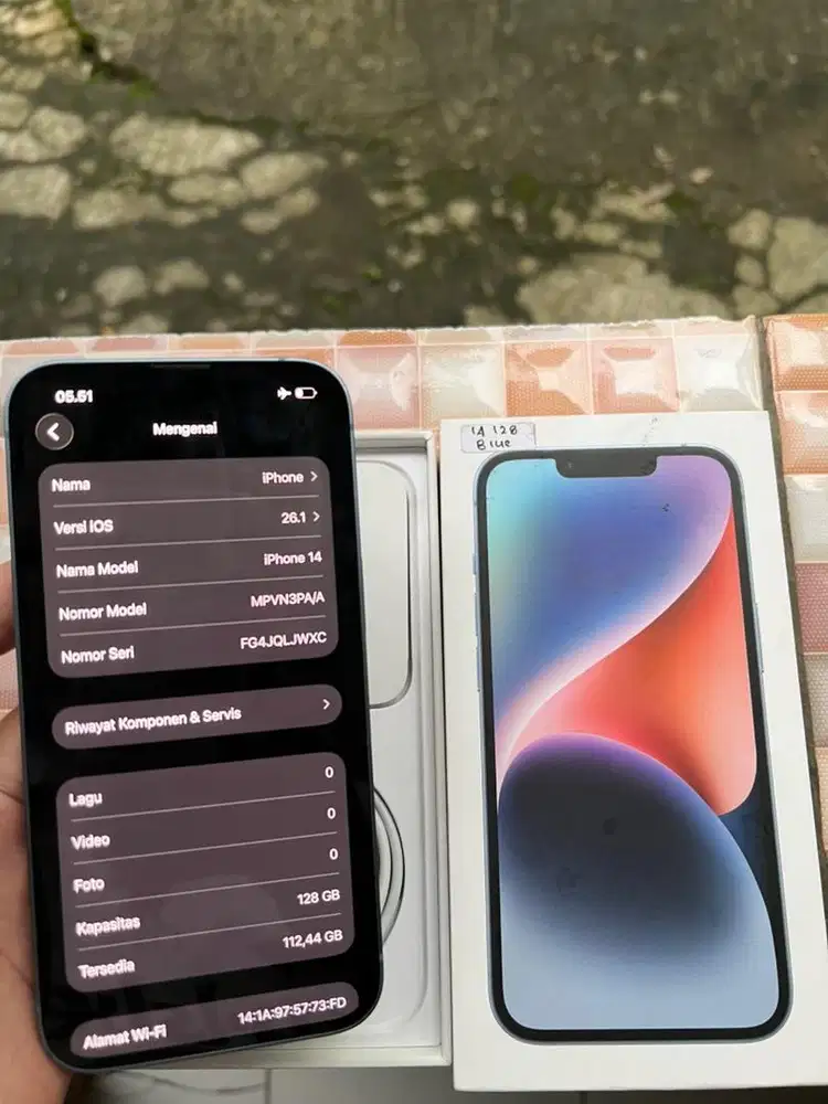 IPHONE 14 128GB RESMI IBOX