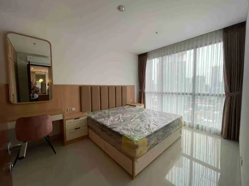 2 Bedroom The Newton 1 @ Ciputra World 2 New Interior Siap Huni - Minimal 6 Bukan Sewa