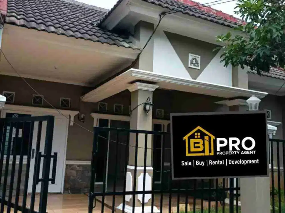 Rumah Vila Nusa Indah 5 dalam klaster siap huni dan rapi