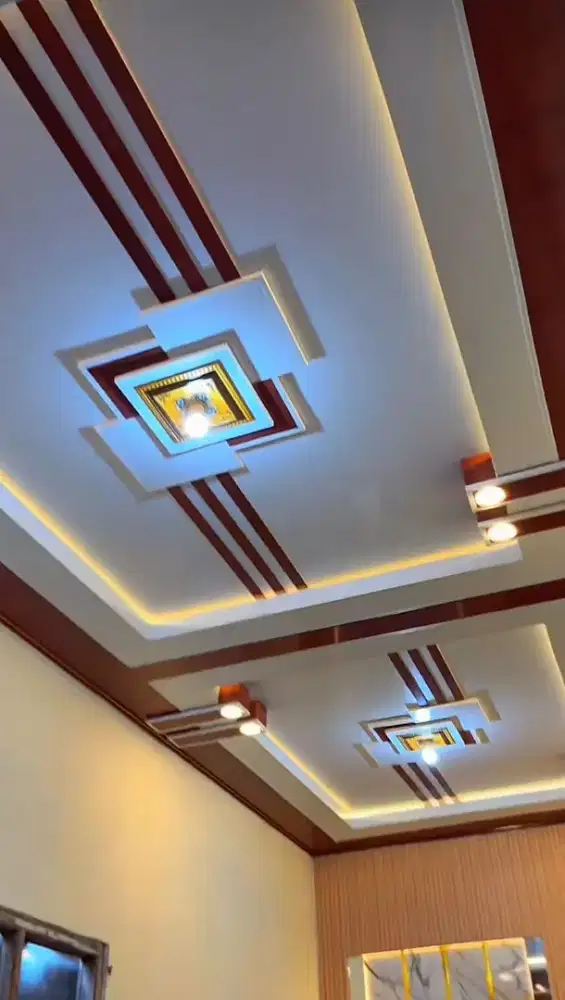 Menerima pemasangan plafon PVC