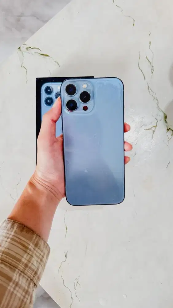 IPHONE 13 Pro max ex Ibox 128gb Blue sierra