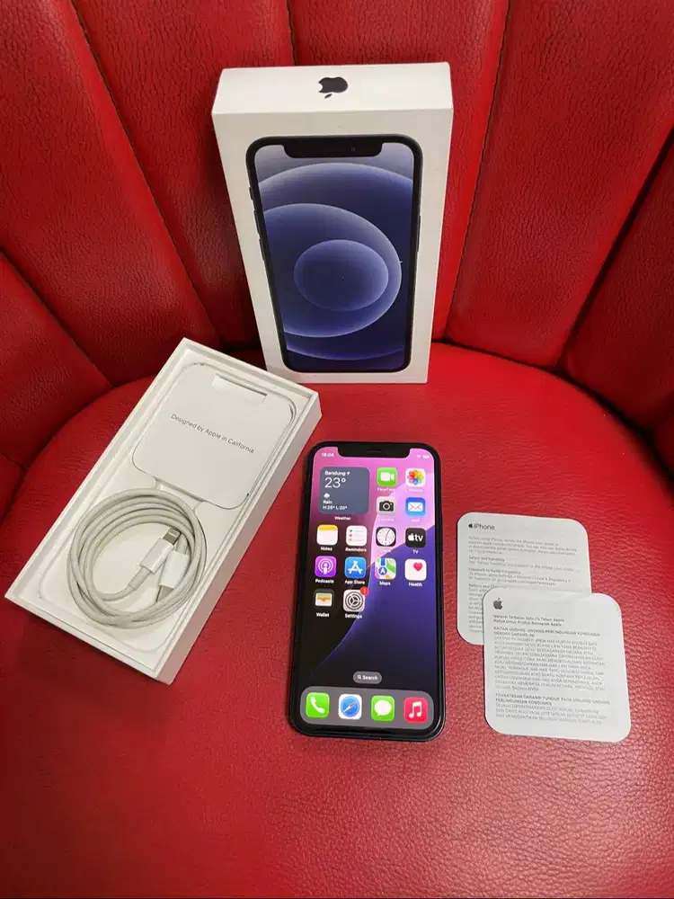 iPhone 12 Mini 64gb Black iBox PA/A Fullset