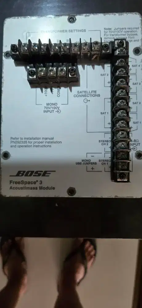 Jual Bose frespace 3 acoustimass module