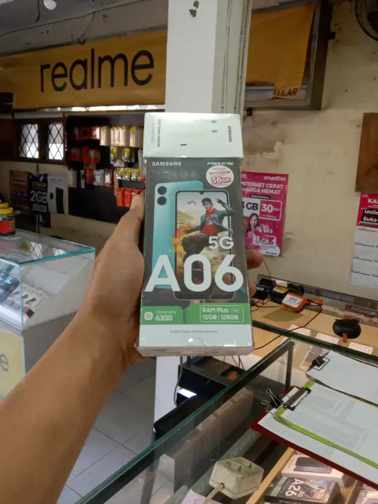 Berminat silahkan WA Samsung Galaxy A06 5G 6/128 Garansi resmi 1thn