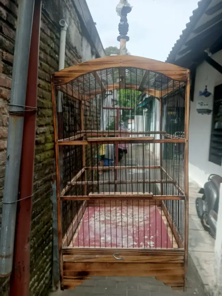 Sangkar klasik ruji fiber ukur no 4