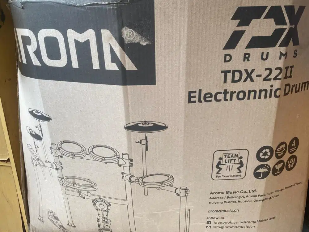 Dijual Drum Elektrik Aroma TDX-22 II