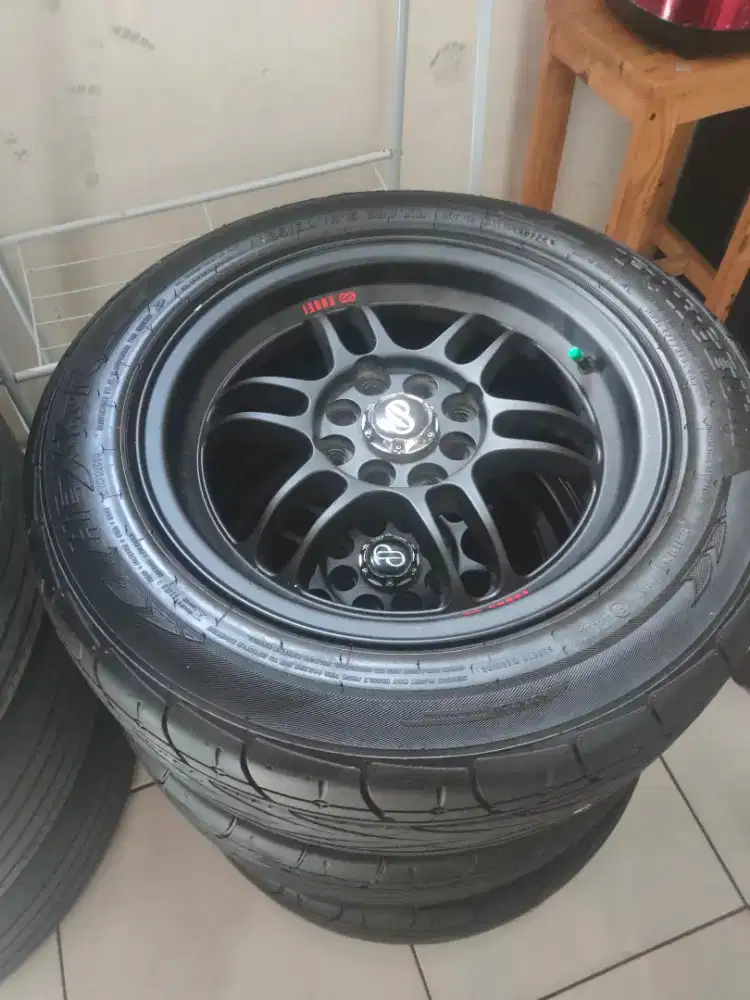 Ban plus velg rpf1 ring 15 ban tebal siap