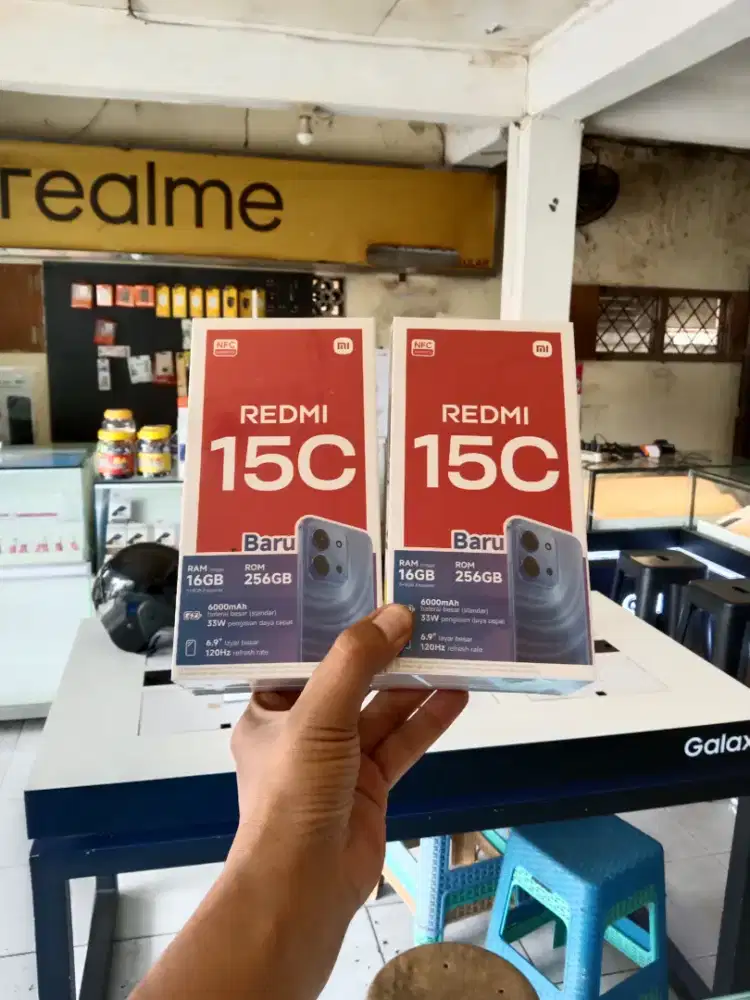 Berminat silahkan WA Xiaomi Redmi 15C NFC 8+8/256 Garansi resmi 15bln