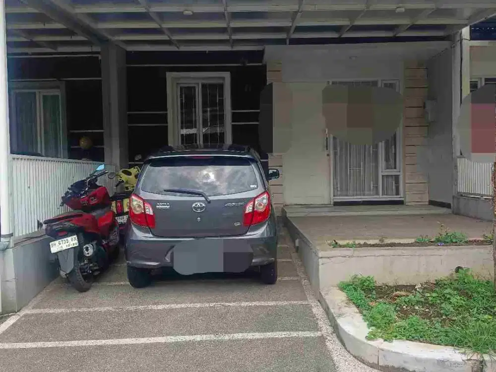 disewakan rumah minimalis dalam cluster di TKI V