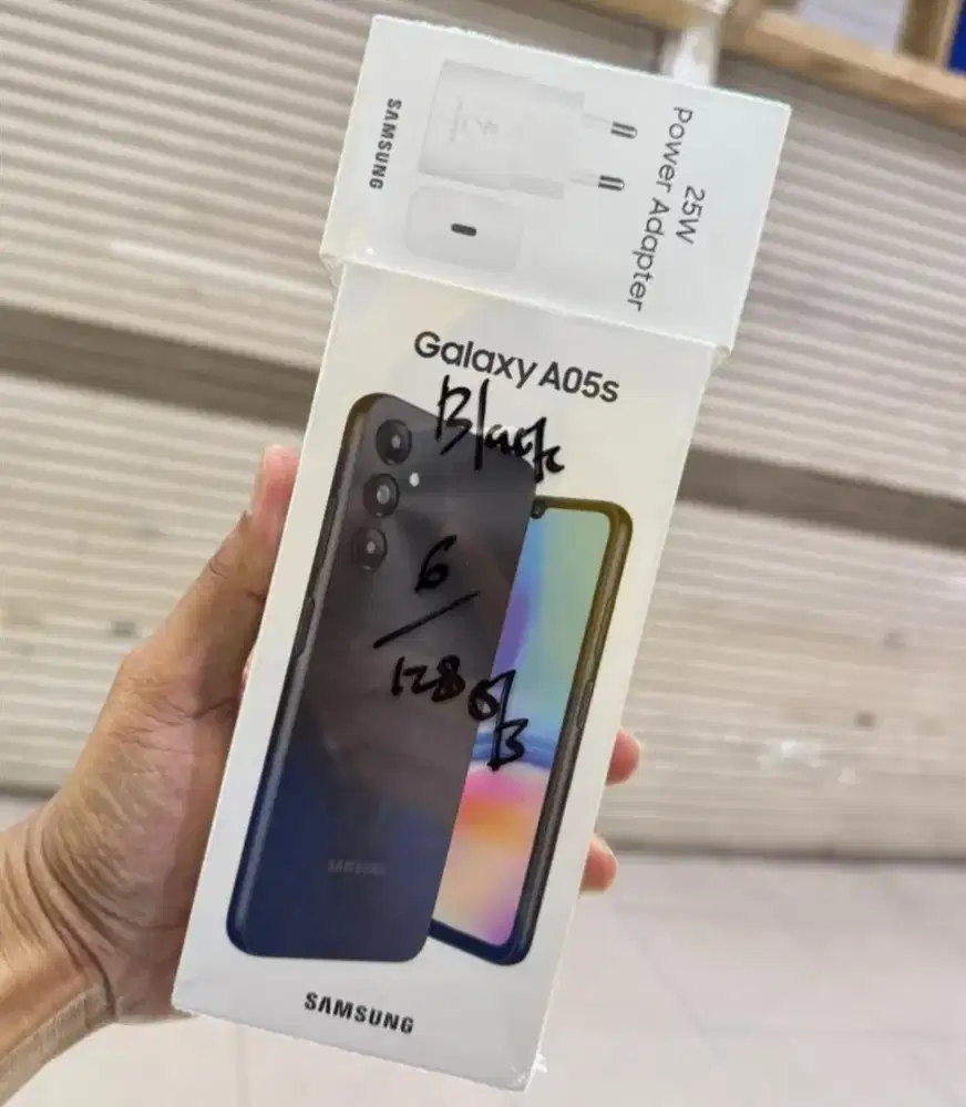 Samsung Galaxy A05s 6GB+128GB Black BNIB Garansi Resmi SEIN