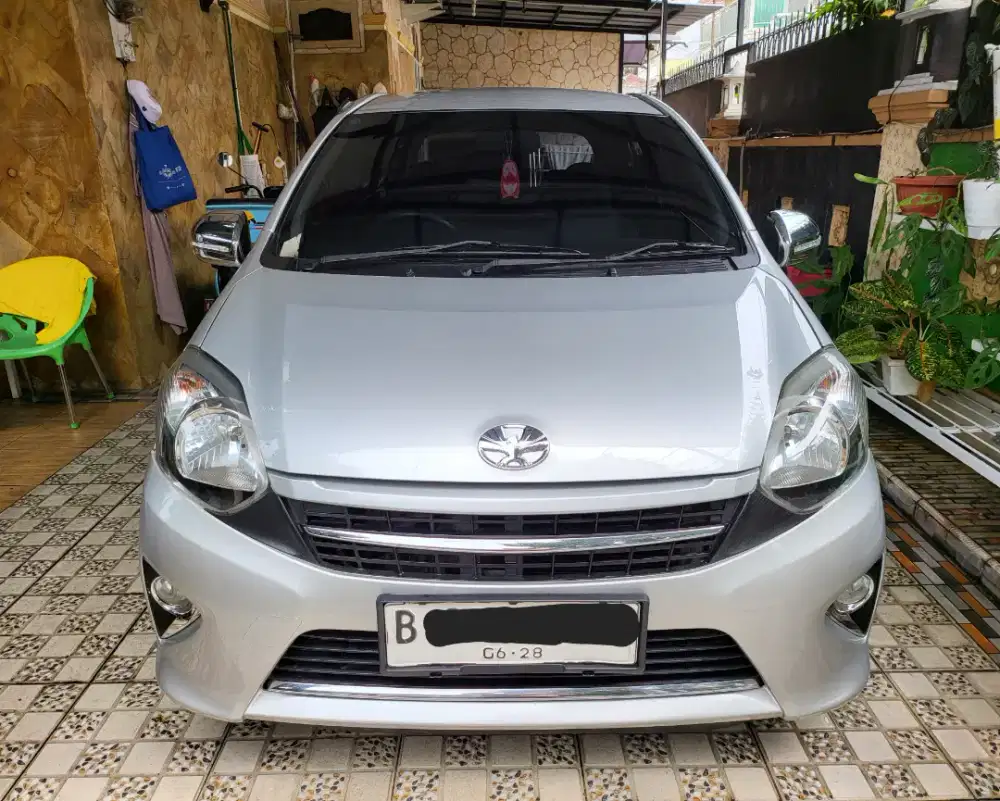 Toyota Agya G 1.0 Matik 2014 Silver