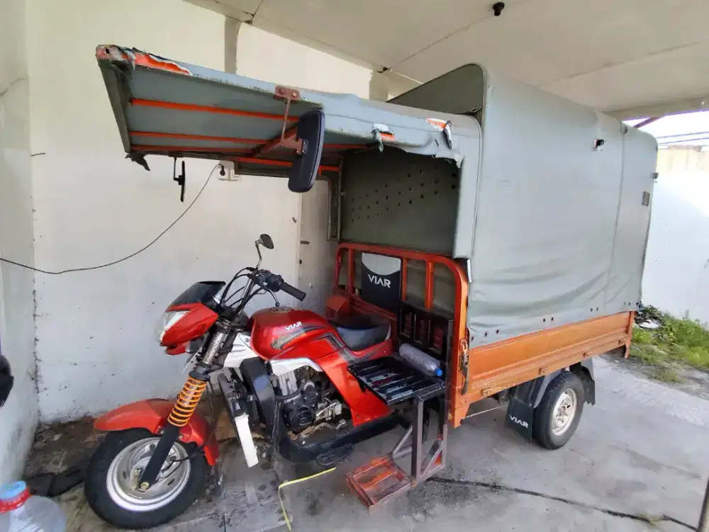 Jual Viar Karya 200L Merah unit istimewa siap kerja