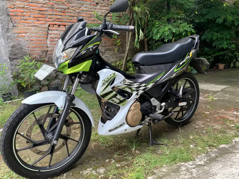 Satria Fu 150 tahun 2013 low km mulus