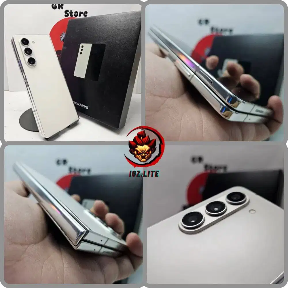 Samsung Galaxy Z Fold 5 Cream 12/256 Fullset NO MINUS