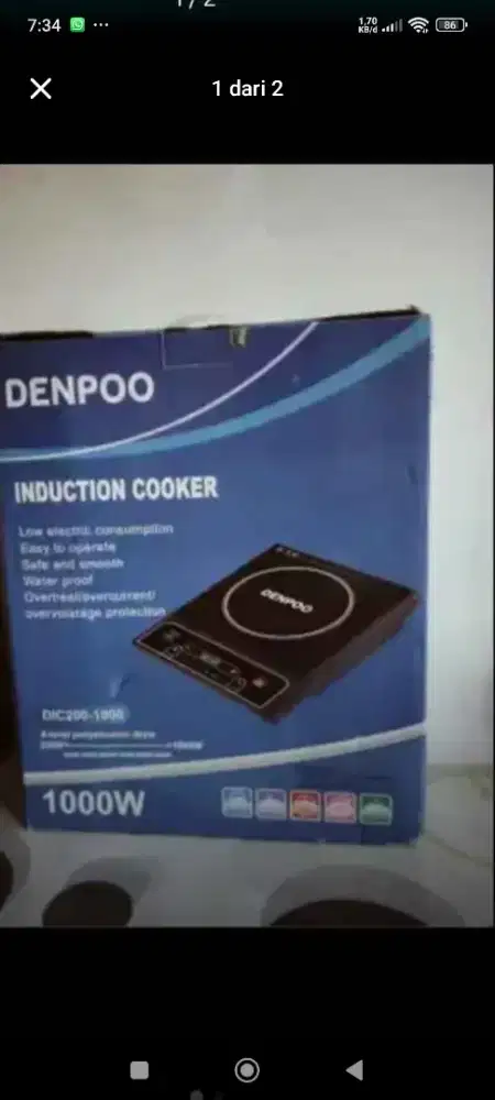 Kompor Listrik Denpoo