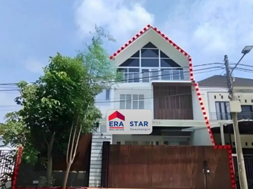 Rumah Modern 3 Lantai Murah di Imperial Gading Jakarta Utara