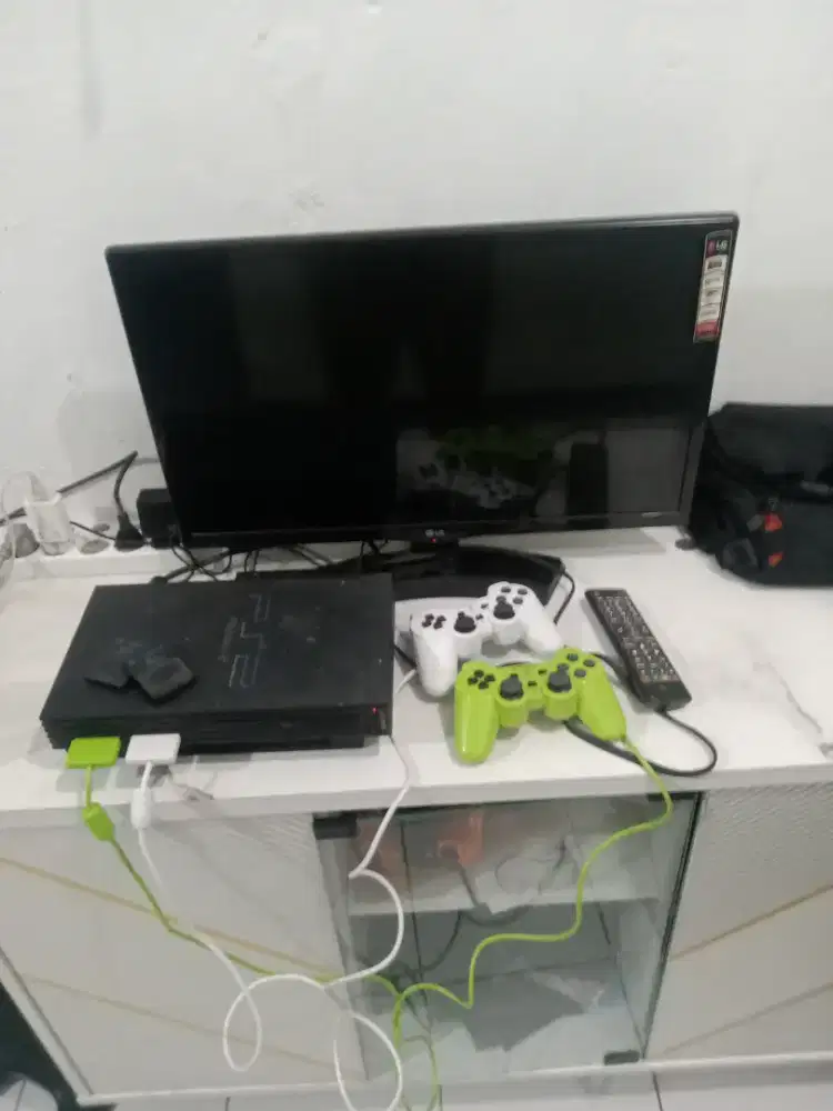 Set Playstasion 2 Console Stik memory card 8-64GB