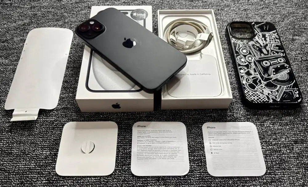 IPhone 15 Black 128 GB BliBli ( TT/BT )