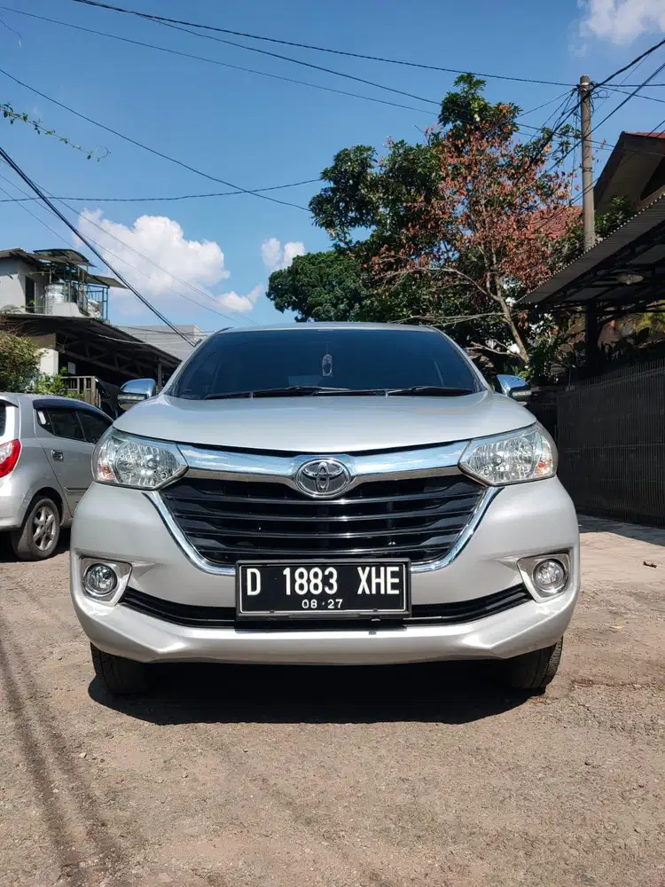 TOYOTA AVANZA E 1.3 MT 2017 FACELIFT SILVER SUDAH UPGRADE G