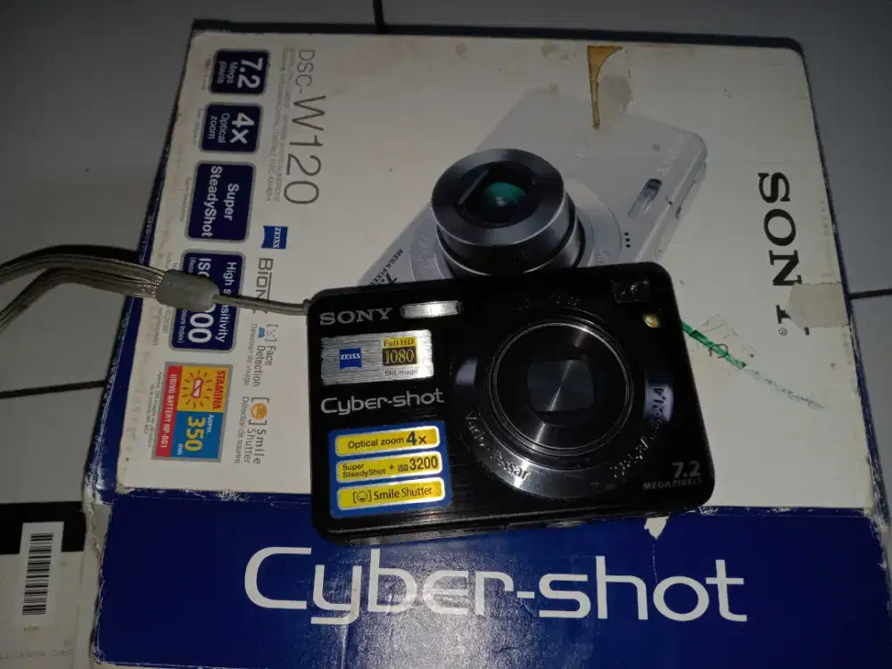 Sony Dsc W 120 cycber shoot
