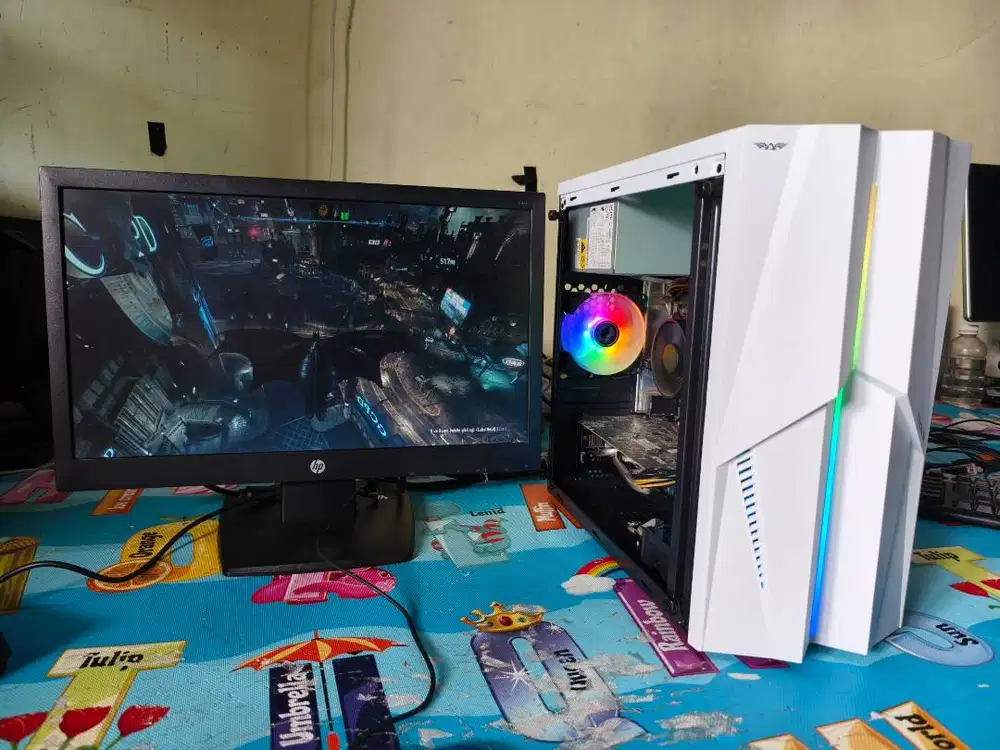 Pc FULL game intel i5 3.6  ram 16gb HDD 1tb VGA Nvidia mobo ASUS