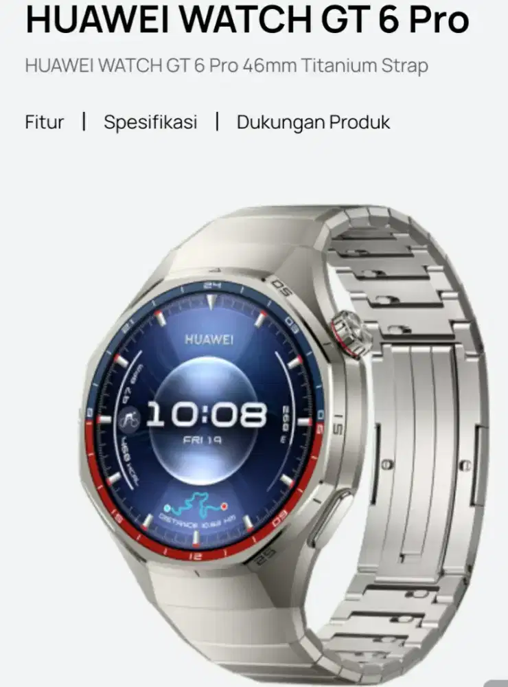 Di jual smart wartch Huawei 6 GT Pro