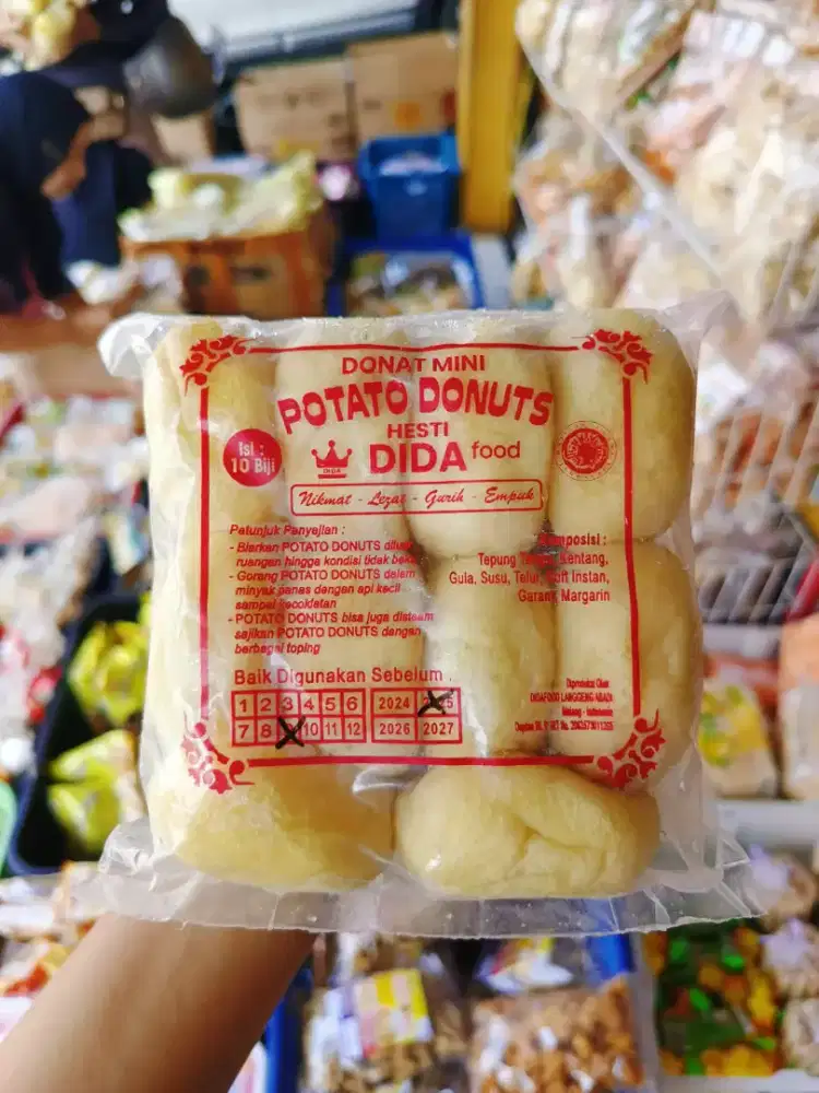 Cemilan donat kentang