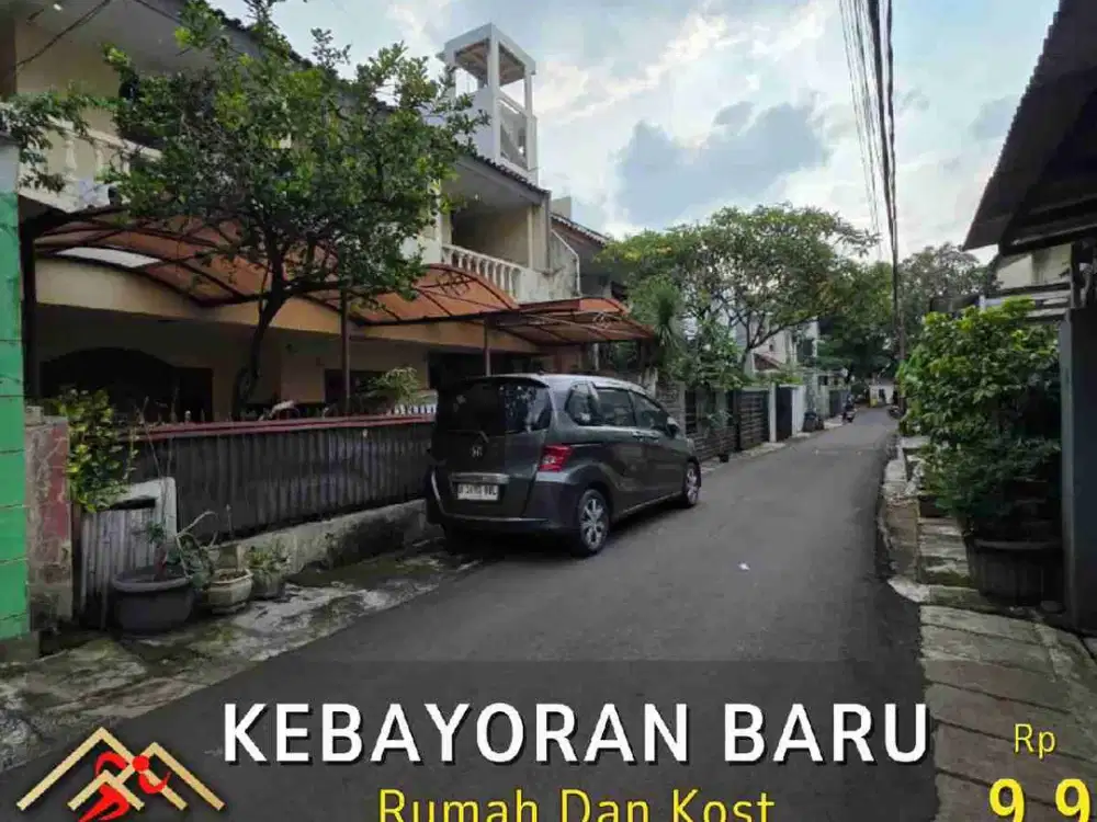 DIJUAL RUMAH DAN KOST DI KEBAYORAN BARU JAKARTA SELATAN
