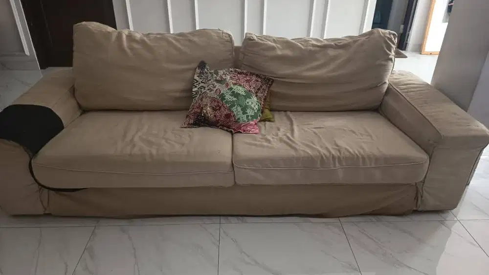 Dijual Sofa Kivik 2 Dudukan (warna krem)