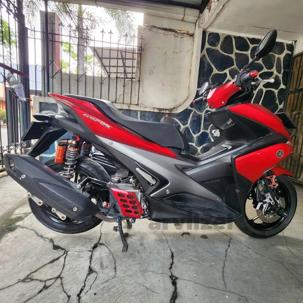 Yamaha Aerox 155 VVA STD 2018 Merah