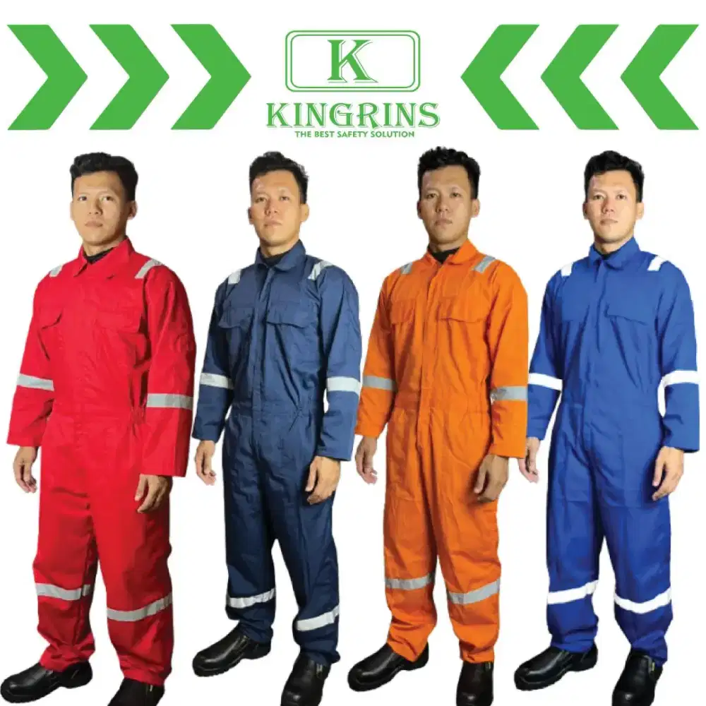 KINGRINS - Wearpack Safety Terusan /Wearpack Coverall Kingrins