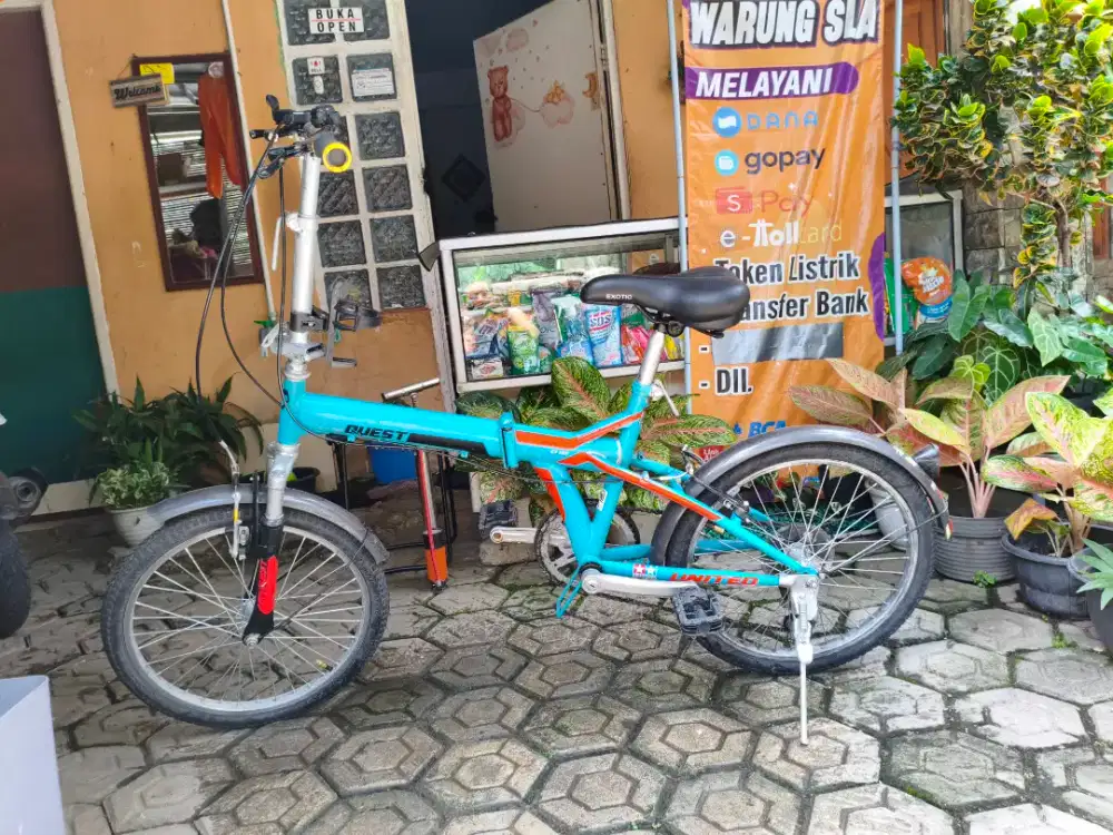 sepedah lipat bekas