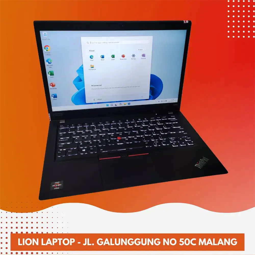 AMD Ryzen 7 PRO 4Ghz 16/256 VGA 2GB Lenovo Thinkpad T495s [08|12]