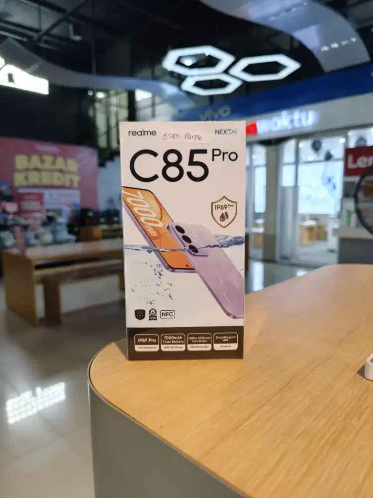 Realme C85 Pro 8/256 Baterai Jumbo Tahan Air