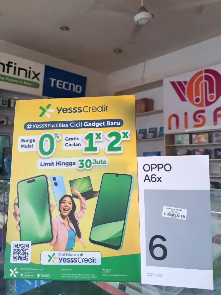 TERBARU OPPO A6x RAM 4/64GB