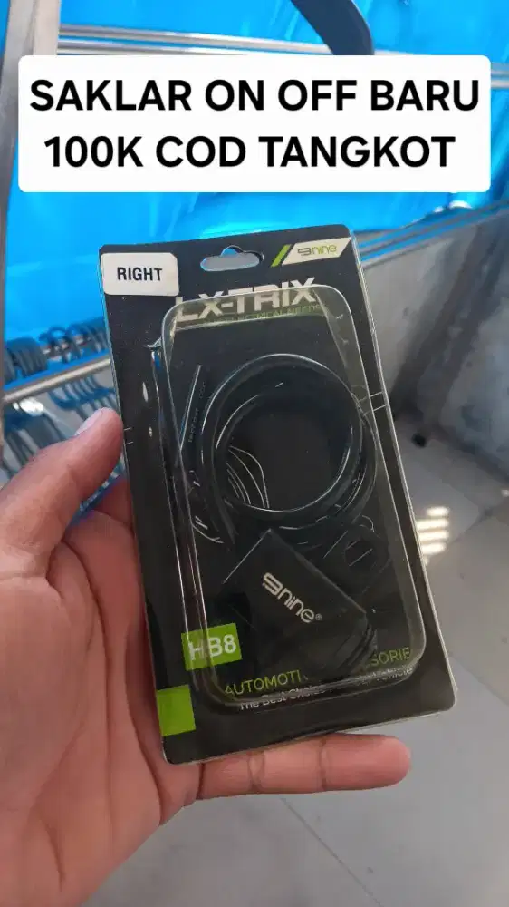 Tombol on off netral