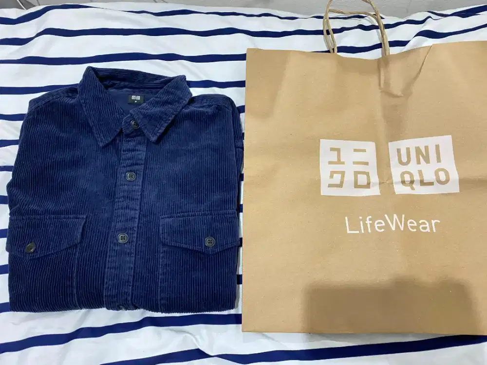 Work corduroy uniqlo