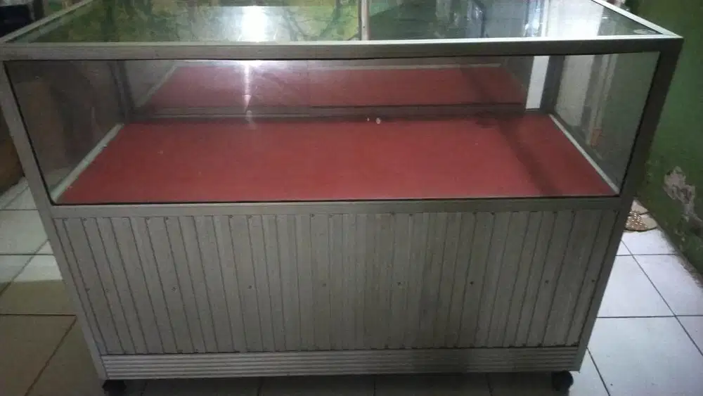 Lemari Etalase Counter Alumunium