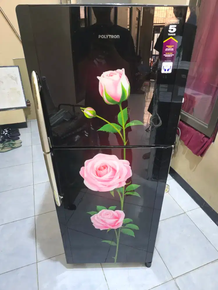 kulkas 2 pintu polytron