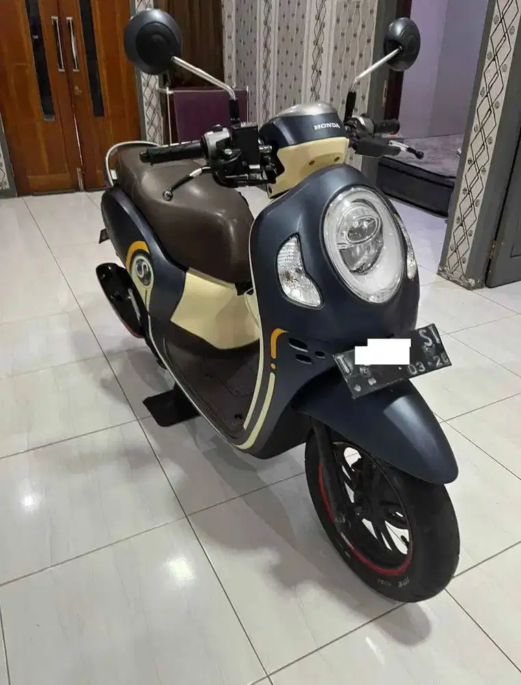 HONDA SCOOPY FASHION BLUE 2021