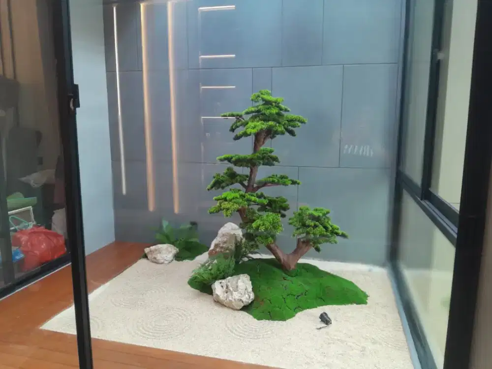 Pasang rumput pembuatan taman referensi untuk taman rumah dsb nya