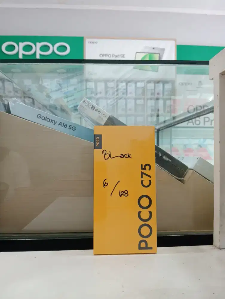 POCO C75 6/128 NEW MURAH QR GADGET
