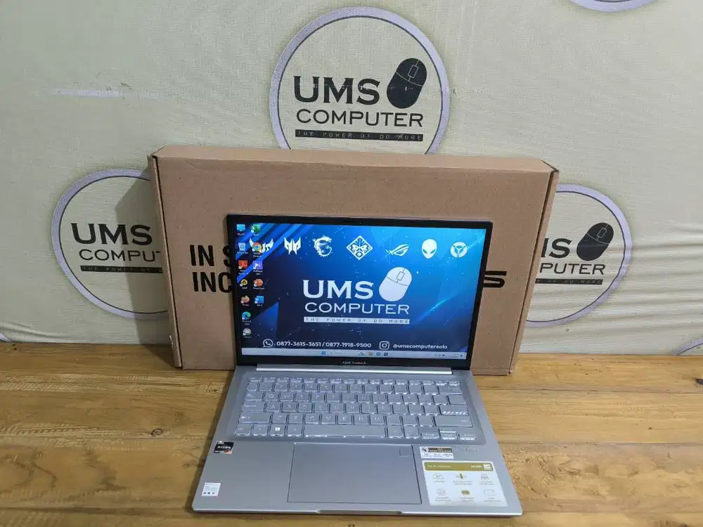 ASUS M1403Q AMD RYZEN 7-5800H RAM 16GB SSD 512GB FULLSET