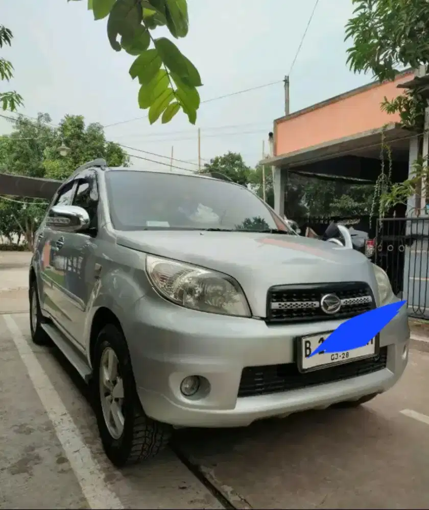 Terios tx 2013 lengkap plat b