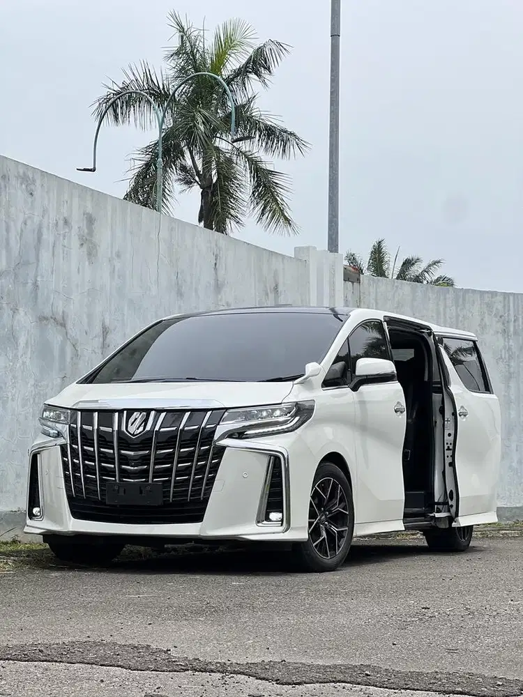 UPGRADE FACELIFT TERMURAH NIH ! Toyota Alphard 2.5 SC PS AT 2015 Putih
