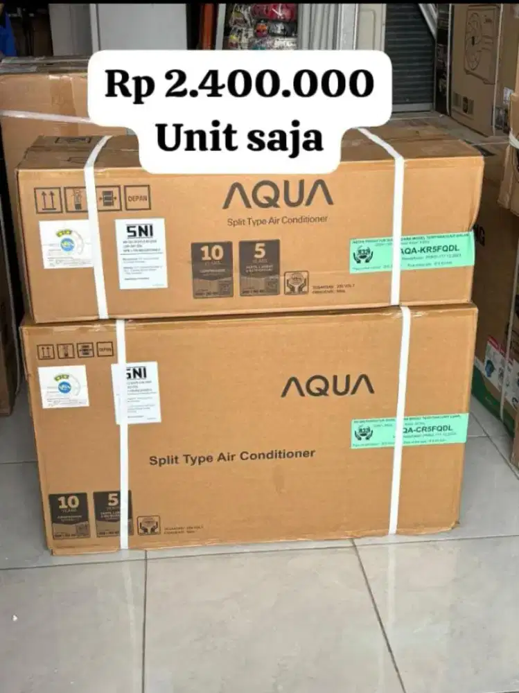 JUAL AC BARU BERAGAI MERK