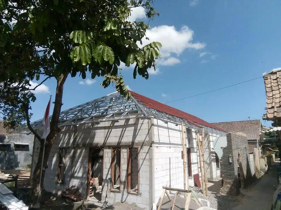 Pasang Baja Ringan Berkualitas BIMA TRUSS Psti Kuat Awet Bahan SNI